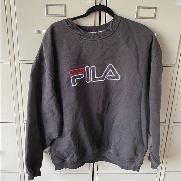 RARE Fila Vintage 90s Crewneck Large Embroidery - Picture 3 of 3